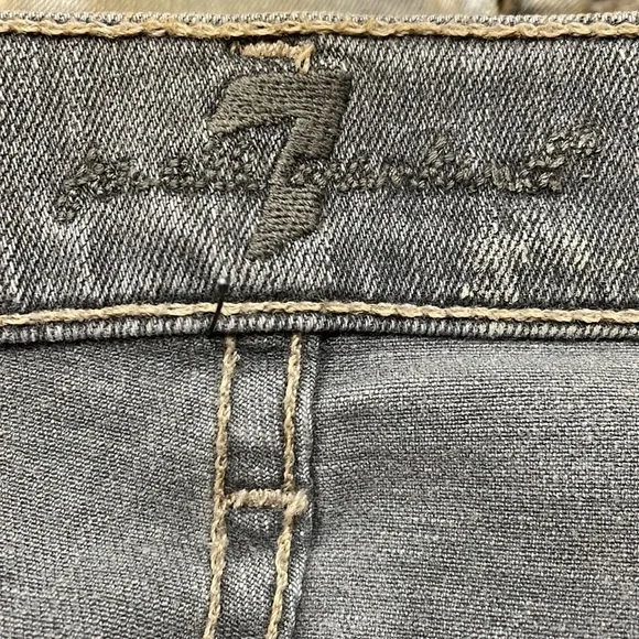 7 FOR ALL MANKIND Coated Skinny Jeans - Picture 6 of 8